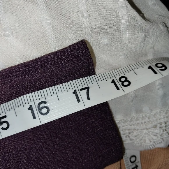 Embroidered Purple Ombre Sweater - Picture 7 of 7